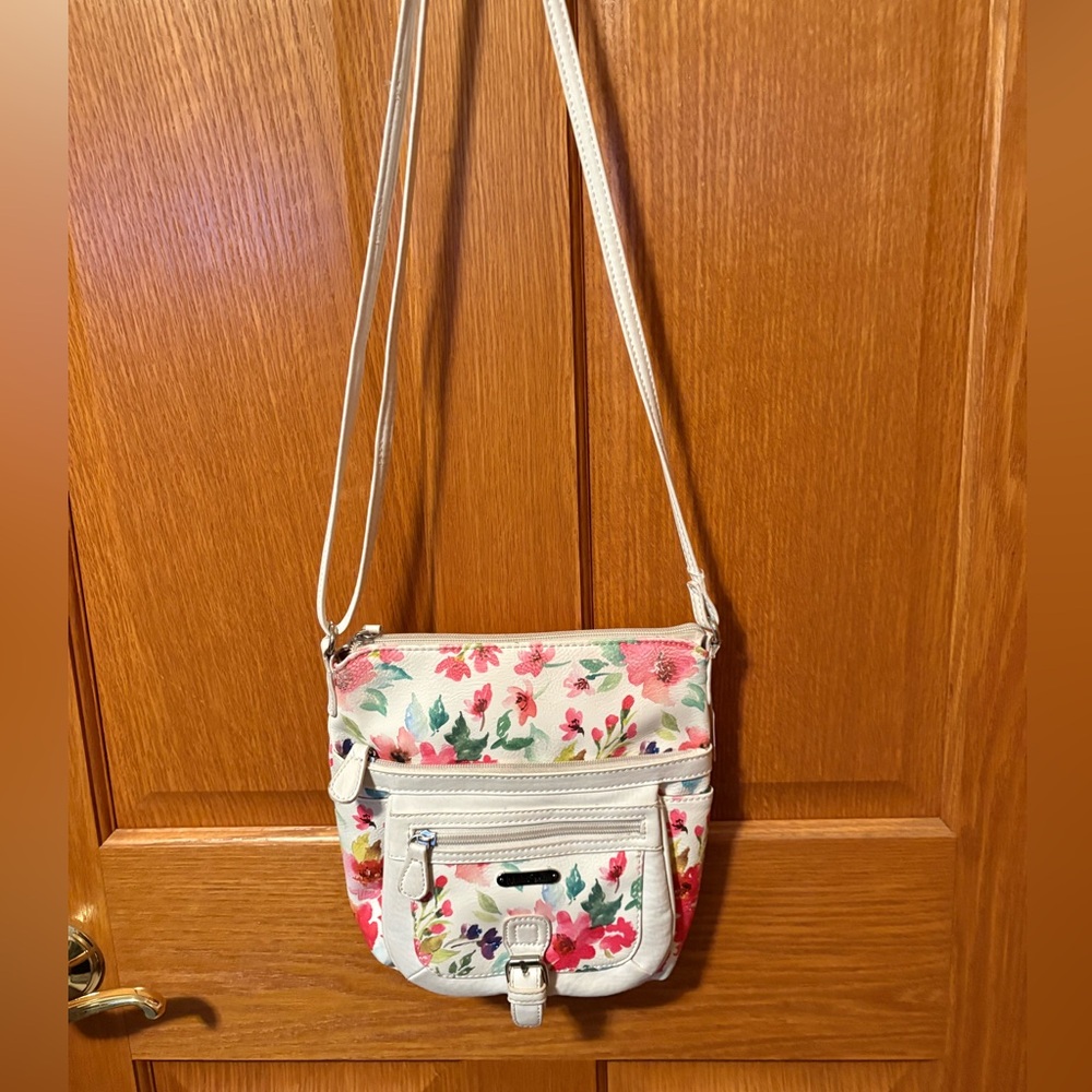 Floral Print Crossbody Bag